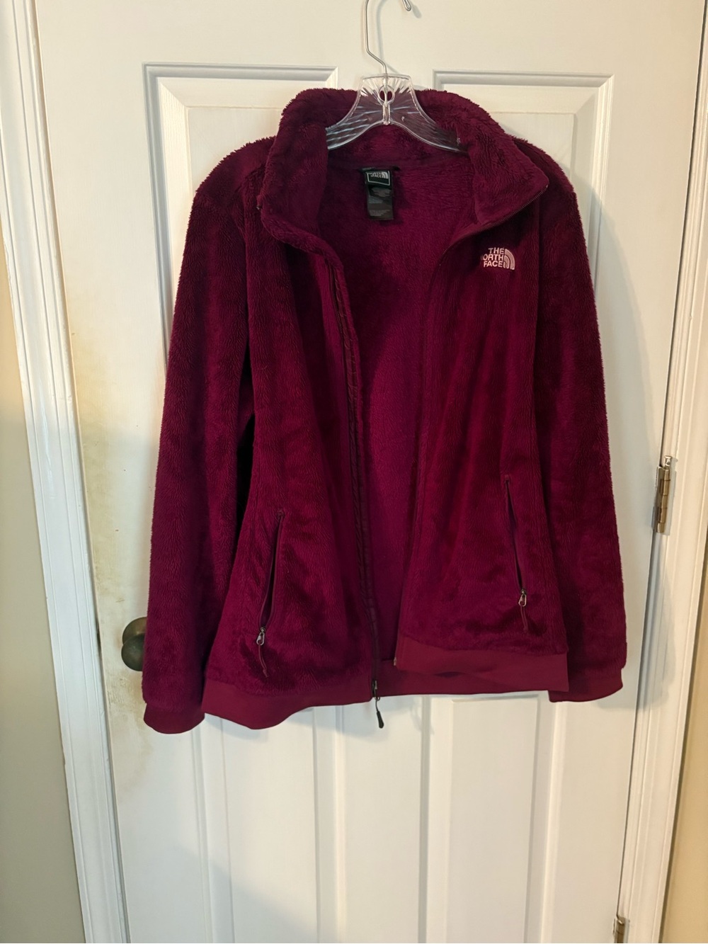 The North Face Women's Wine Red Fleece Jacket